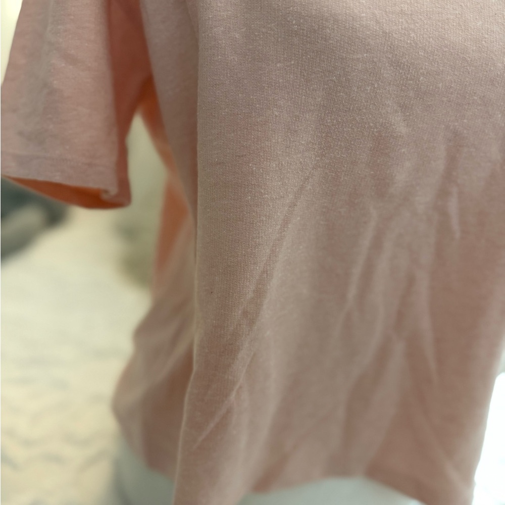 Madewell Soft Pink Short Sleeve Tee - Picture 3 of 7